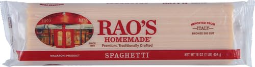 Rao's Homemade Spaghetti Pasta, 16oz, Traditionally Crafted, Premium Quality, From Durum Semolina Flour, Traditional Bronze Die Cut, Imported from Italy - Image 3