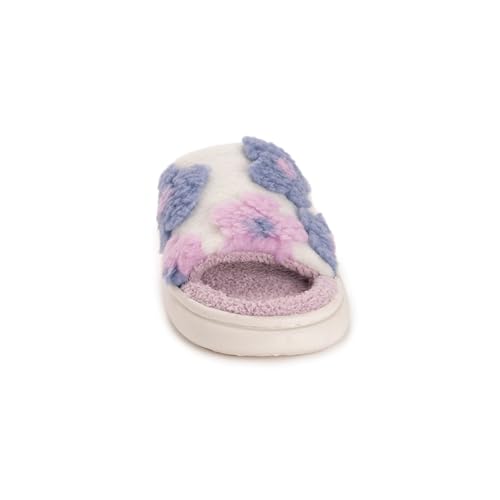 MUK LUKS Women's Marsai Slide Slipper, Pink, M by MUK LUKS - Used condition - Image 4