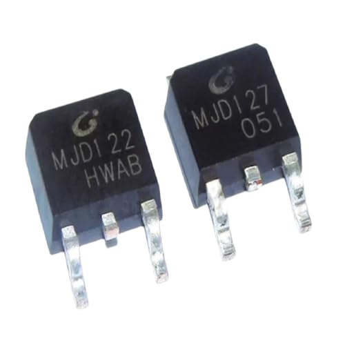 20Pcs MJD127 MJD122 Darlington Transistor 8A 100V SMT TO-252 IC Chip New for Arrival 2025 High for Quality