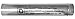 Snap Lock Pipe, 8 in Duct Dia, Galvanized Steel, 26 GA, 60" L x
