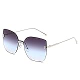 Matériau de la monture ： Plastic.Lenses Material L Polycarbonate.Lenses Attribut optique UV400.Lenses Attribut optique ： Gradient.Style ： Rimless.Le meilleur partenaire pour les yeux, il y a plus de styles, bienvenue dans notre boutique