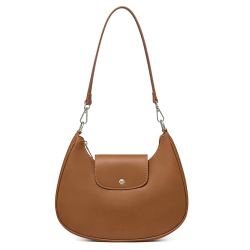 Image of CLUCI Shoulder Bag for Women, RFID Blocking Purse Vegan Leather Hobo Handbags with Adjustable Strap Anti Theft Crossbody Bag