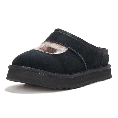 UGG Kids K Bea Mary Jane Slipper, Black, 1
