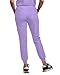 Green Town Scrubs for Women Scrub Set - Jogger Pant and Tuck-In V-Neck Top, 5 Pockets, Yoga Waistband, Nursing Uniform-Lavender-Large