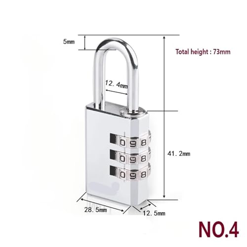 Cadenas de casier Rarelock pour éviter la perte de clés de boîte - 3
