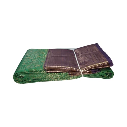 Generic kanchipuram silk saree in pure silk – image 5