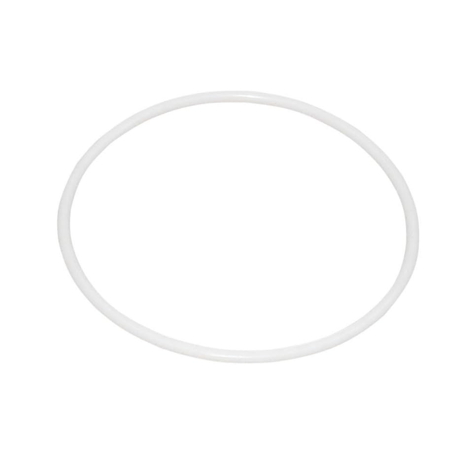 Aros para atrapasueños sin deformaciones de plástico blanco 25 cm para proyectos DIY perfectos