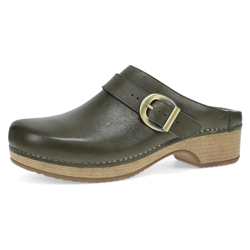 Dansko Baylor Slip-On Mule Clogs for Women - Memory Foam and Arch Support for All -Day Comfort and Support - Lightweight EVA Outsole for Long-Lasting Wear