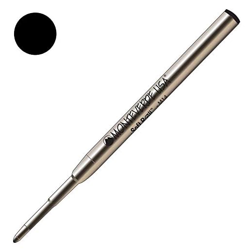 Monteverde J222401 cartucho de tinta - Recambio de bolígrafo Negro