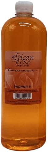 African Rose Collection Bubble Bath - Vitamin E - 1 Litre