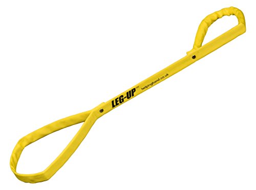 Helping Hand Company - Sollevatore per gambe e gambe con anello singolo, colore: giallo Supporto riabilitativo per anziani, disabili, ictus, ginocchia e anca.