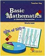 Basic Mathematics in Christian Perspective 4th Edition Teacher Key