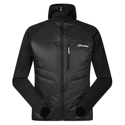 Berghaus Men's Trawden Hybrid Jacket - Black/Black - L