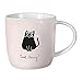 Grafik-Werkstatt Kaffeetasse mit Spruch 300 ml Porzellan Tasse lustig Good Morning! 61556 Creme