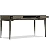 SIMPLIHOME Harper Desk - 60 Inch Wide Solid Wood Writing Desk in Farmhouse Grey, Mid-Century Modern Home Office Computer Table for Workspace or Study with 2 Drawers and Flip-Down Keyboard Tray #3