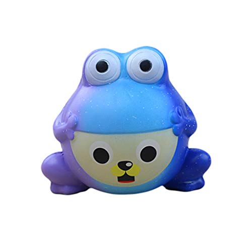 Great Deal! Videlasany Simulated Scented Frogs Slow Rising Kids Squishys Toy Good Toy