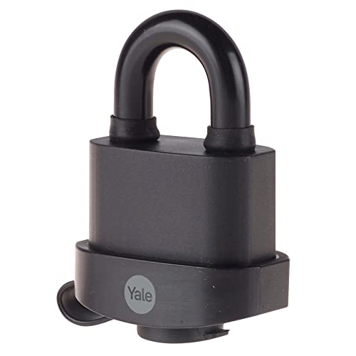 Image of Yale - Y220B /51 /118 /1 High Security 51mm Weatherproof Padlock - Open Hardened Steel Shackle - 3 Keys