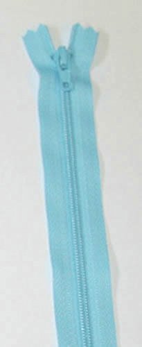 Ykk Turquoise Nylon Closed End Dress Zip 45Cm Pale - Each