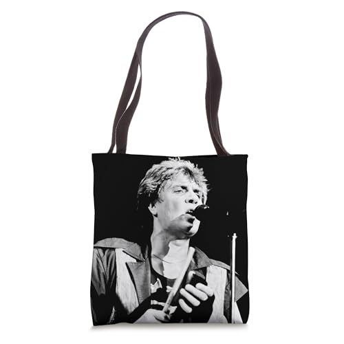 Duran Duran Simon Le Bon Sing Blue Silver Tour 1983 Tote Bag