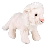 Natural State Novelty White Lion Stuffed Animal – 11 Inch Soft, Cute & Cuddly Stuffed Lion Plush for Kids and Animal Lovers