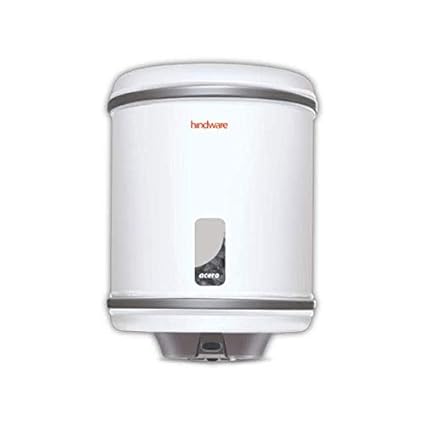 Hindware Atlantic Acero 10 Litre Storage Geyser (4-Star BEE Rating, 2kW, White)