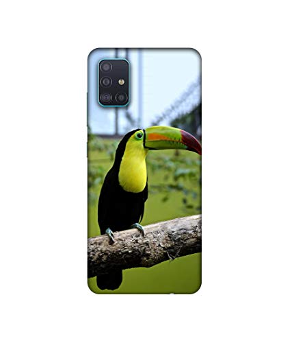 Image of Amazon Brand - Solimo Designer Woodcutter 3D Printed Hard Back Case Mobile Cover for Samsung Galaxy A51