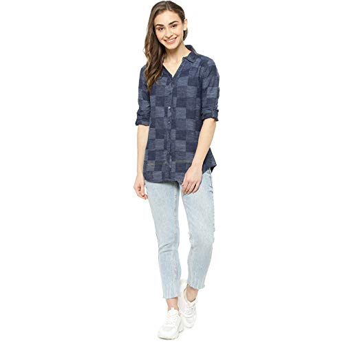 Image of PINACOLADA Women's Checkered Casual Shirt