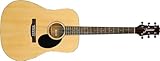 Jasmine 6 String Acoustic Guitar, Right Handed, Natural (JD36-NAT)