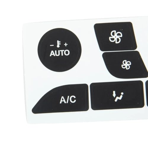 Autocollant clim Ford Focus 1999-2005 à icônes translucides
