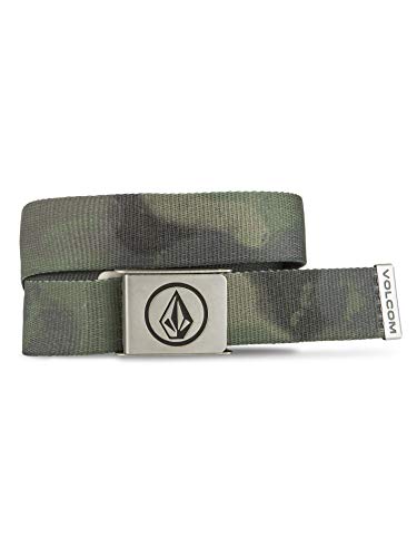 Volcom Men's Circle Web Belt, Camouflage, ONE SIZE