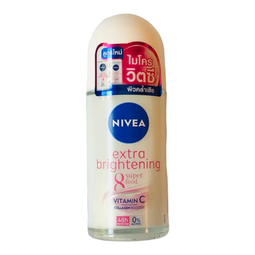 Nivea for Women Extra Whitening Pore Minimizer Antiperspirant Deodorant Roll-On (50ml)