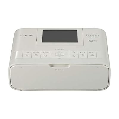 Canon Selphy CP1300 Wireless Compact Photo Printer with AirPrint and Mopria Device Printing, White