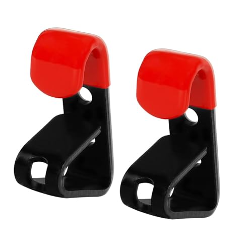 YunJove 2 Pieces Car Wheel Hub Hooks Wheel Display Hooks for Apartment Shed