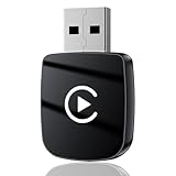 📱【Compatible avec CarPlay d'origine】 : Conçu pour les véhicules compatibles avec CarPlay intégré. Grâce à sa conception plug & play, cet adaptateur CarPlay s'intègre parfaitement à l'écran, au microphone, aux haut-parleurs et aux commandes de votre voiture, pour une utilisation simplifiée et un confort accru.