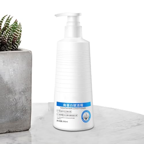 Acondicionador Para Cabello Rizado,Hidratante Intenso Sin Aclarado - Reparador Suavizante Brillante Sin Aclarado Hidratante Para Cabello Rizo Seco Dañado Mujer
