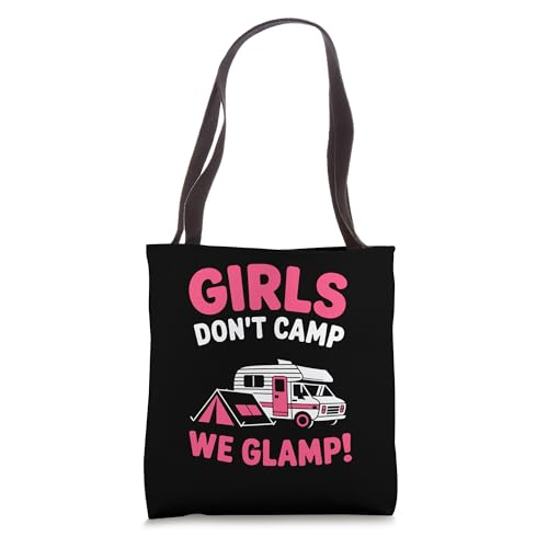 Glamping Art For Women Girls Glamping Queen Glamping Glamper Tote Bag