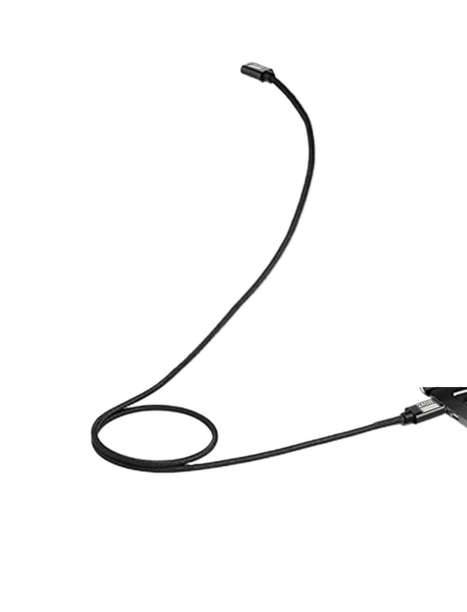 Cable USB 3.2 de 20 Gbps, 48 V, 5 A, 240 W, USB C a tipo C 3.2 Gen2, cable de transferencia de datos, 4K, 60 Hz, QC 3.0, carga rápida (1,5 m)