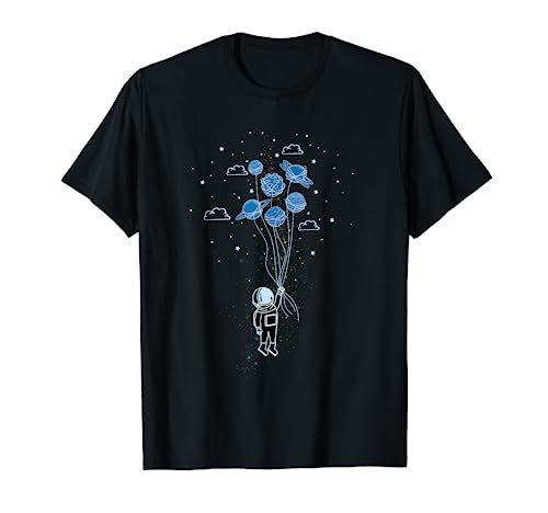 Viaje Espacial Planeta Astronomía Regalo Niños Astronauta Camiseta
