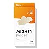 Mighty Patches for nose pores from Hero Cosmetics – XL Hydrocolloid Pimples, Zits and Oil – Dermatologist-Approved Overnight pore Strips to Absorb Acne nose Gunk (10 Count)