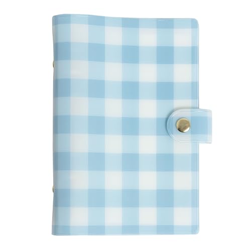 Pearhead Blue Gingham 5x7 �o�C���_�[�W���[�i�� �X�i�b�v���� ? 1�C���`���E���h�����O 6�����O�l�ߑւ��\�m�[�g ? �r�������w�r���y�[�W100�� �����100GSM�p�� ? ������PVC�v�����i�[�I�[�K�i�C�U�[