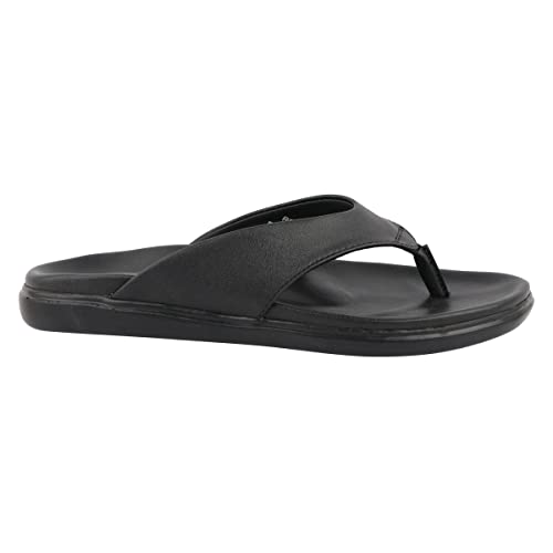 Image of Medifeet Women's Leather Thong Slippers