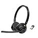 Creative Chat Wireless On-Ear-Headset mit Boom-Mikrofon mit Geräuschunterdrückung, USB-Dongle, Steuerung für Wiedergabe und Anrufe, Mikrofon-Stummschalttaste, kompatibel mit PC/Mac/Mobilgeräten