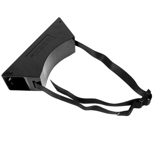 CLISPEED Soporte para Cilindro de Gas de Pared Negro Montaje Seguro para Bombonas ABS de 40 Litros, Diseñado para Aplicaciones en Embarcaciones y Laboratorios