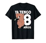 Regalo capibara para niños 8 cumpleaños