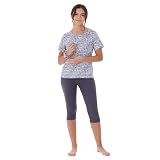 Skiny 75709 Conjunto Pijama MC Biker para Niñas, Multicolor, 10