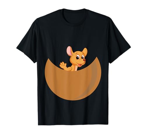 Kangaroo costume Baby kangaroo in pouch girls T-Shirt