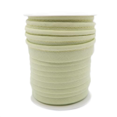 TEXTEX = Piping for Sewing Decoration, and Crafts. Composition 50% Cotton and 50% Polyester. Total Width of 15mm, Cord of 5mm