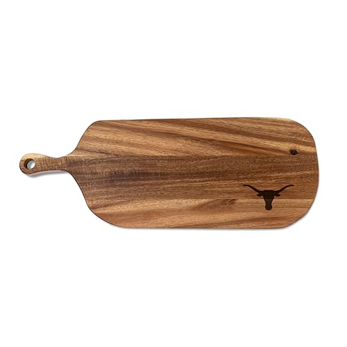 The Memory Company Officially Licensed NCAA - University of Texas Acacia Paddle Serving Board