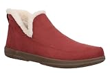 Vionic Sinclair Womens Orthotic Boot Slipper Syrah Red - 9 Medium