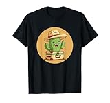 Cactus viajero con maleta para niños y niñas Camiseta